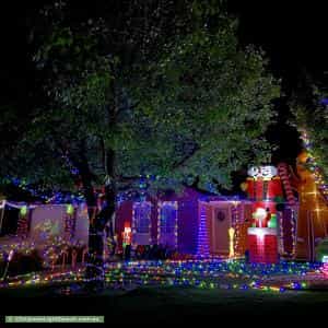 Christmas Light display at  Pfitzner Place, Greenwith