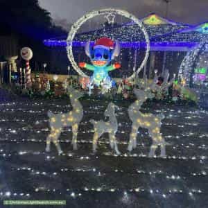Christmas Light display at 5 Coongan Court, Heathridge