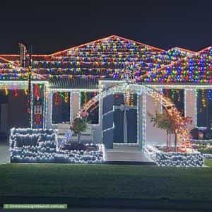 Christmas Light display at  Etna Link, Yangebup