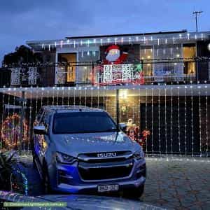 Christmas Light display at   Purdon Street, Old Beach
