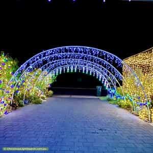Christmas Light display at 69 Castella Drive, Caversham