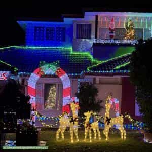 Christmas Light display at 28 Nullewa Parkway, Lakelands