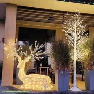 Christmas Light display at 7 Gardenvale Court, Norman Gardens