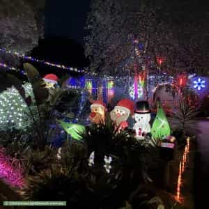Christmas Light display at 3 Shetland Drive, Wantirna