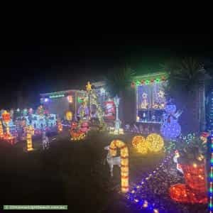 Christmas Light display at 35 Clarafield Crescent, Tarneit
