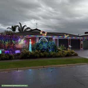 Christmas Light display at 21 Stockman Place, Walkley Heights