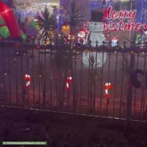 Christmas Light display at 47 Lalor Road, Kenwick