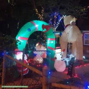 Christmas Light display at 25 Blake Road, Elizabeth South