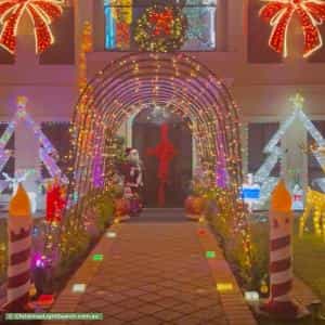 Christmas Light display at 87 Shakespeare Avenue, Magill