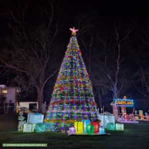 Christmas Light display at 28 Equestrian Drive, New Beith