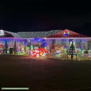 Christmas Light display at 29 Sunflower Crescent, Upper Caboolture