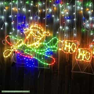 Christmas Light display at 51 Vistula Avenue, Bell Park