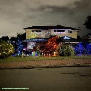 Christmas Light display at 4 Casuarina Avenue, Surrey Downs