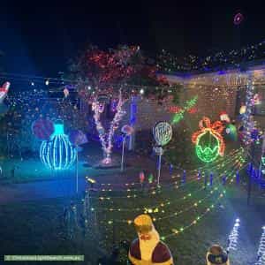 Christmas Light display at 65 Fitzpatrick Street, Wilsonton