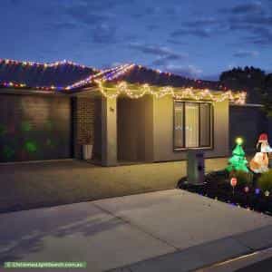 Christmas Light display at 25 Lagoon Circuit, Aldinga Beach