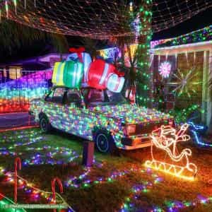 Christmas Light display at 53 Lawless Drive, Cranbourne North