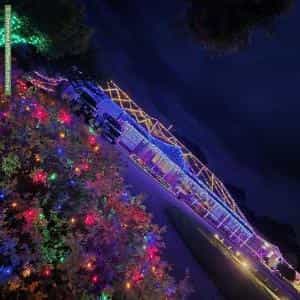 Christmas Light display at 9 Palomino Court, Roseworthy