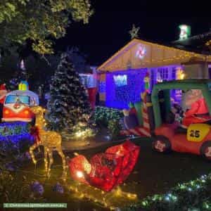 Christmas Light display at  Ninth Avenue, Saint Peters