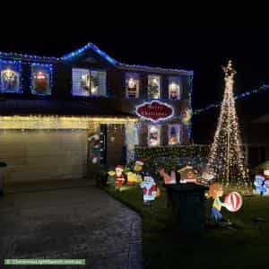 Christmas Light display at 13 Silverbirch Avenue, Mardi