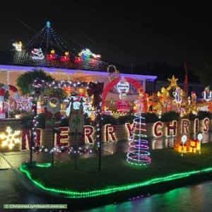 Christmas Light display at 37 Flinders Street, Keilor Park