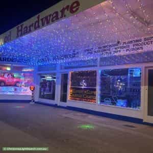 Christmas Light display at 16 John Street, Rosewood