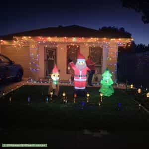 Christmas Light display at  Broxmore Street, Elizabeth North