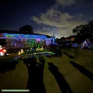 Christmas Light display at 83 Sampson Road, Elizabeth Grove
