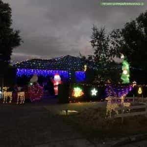 Christmas Light display at 14 Ellen Road, Narre Warren South