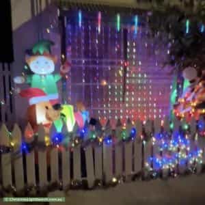 Christmas Light display at  Vincent Street, Adelaide