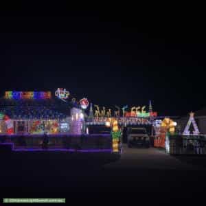 Christmas Light display at 4 Myra Street, Cessnock