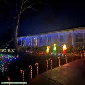 Christmas Light display at 49 Maltby Circuit, Wanniassa