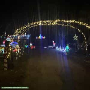 Christmas Light display at  Mayfield Road, Cranbourne East