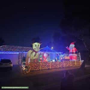Christmas Light display at  Sandalwood Grove, Carrum Downs