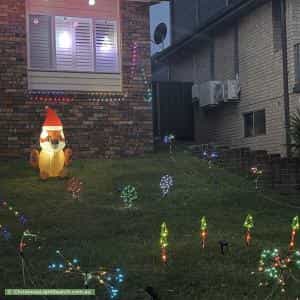 Christmas Light display at  Tait Avenue, Kanahooka