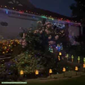 Christmas Light display at 2 Shoalwater Close, Seaford Rise