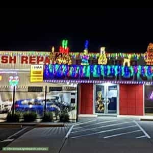 Christmas Light display at 1736 Main North Road, Salisbury Plain