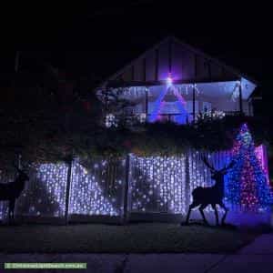 Christmas Light display at 8 Gilrey Street, Toowong