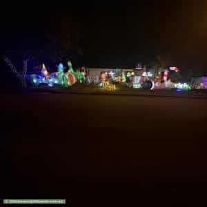 Christmas Light display at 167 Kluver Street, Bald Hills
