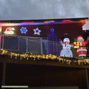 Christmas Light display at 42 Dickinson Grove, Mount Martha