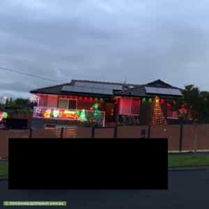 Christmas Light display at 8 Lincoln Street, Warragul