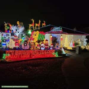Christmas Light display at 27 Lincoln Park Close, Point Cook