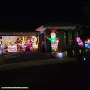 Christmas Light display at 36 Pyramid Road, Harrisdale