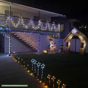 Christmas Light display at 110 Moores Pocket Road, Moores Pocket