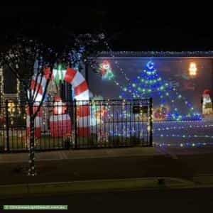 Christmas Light display at 10 Galda Way, Munno Para