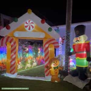 Christmas Light display at 85 Robert Street, Labrador