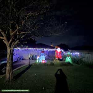 Christmas Light display at 9 Tea Tree Court, Tingalpa