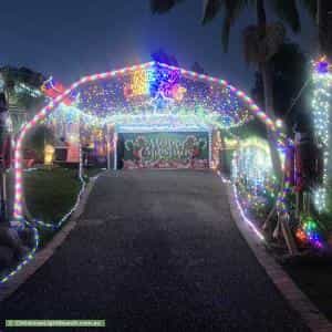 Christmas Light display at 43 Linning Street, Mount Warren Park