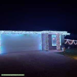 Christmas Light display at 122 Magpie Drive, Cambooya