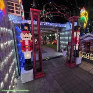 Christmas Light display at 14 Indigo Way, Blacktown