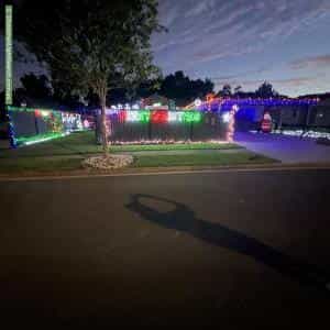 Christmas Light display at 8 Keneally Street, Maudsland